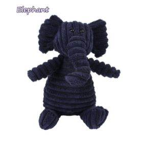 Vocal Animal Plush for Pet Dog Molar Teeth Cleaning Training (Option: Elephant)